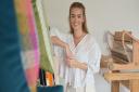 Sophie Clarke is excited to have a pop-up shop from March 28 at John Lewis in Cambridge after launching her own business making handwoven products last year.