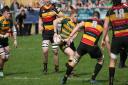 Tristan King was Bury's star man in their cracking clash with champions Cinderford. Picture: SHAWN PEARCE