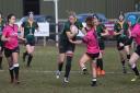 EJ Stearn scored a pair of tries for Bury at Old Leamingtonians. Picture: SHAWN PEARCE