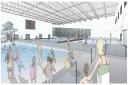 Artist's impression of Western Way pool hall