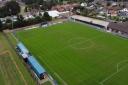 Leiston FC plan to replace their failing halogen floodlights with modern LED lights at Victory Road.