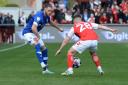 Wes Burns, pictured in action at Fleetwood