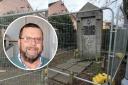 Determined - Kevin Starling has fought to save the war memorial in Shrub End for seven years