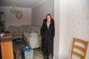 Charlotte Burch and her neighbours have seen their homes flood three times in 13 days