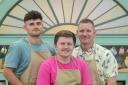 The Great British Bake Off finalists Matty, Josh and Danny (Channel 4/Mark Bourdillon/Love Productions/PA)