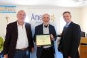 The pair were handed the award by the Governor, Nigel Smith, at the monthly Amends Peoples Awards
