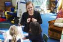 A Norfolk Teacher Training Centre trainee teacher on placement in a Norfolk primary school