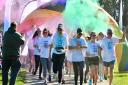 This year was the first time the hospital charity has hosted a colour run.