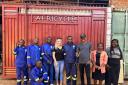 Charity - Charlotte Ward, Re-Cycle’s Director, visiting Africycle in July 2024 to establish the new partnership in Malawi