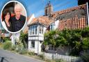 Richard Curtis and Emma Freud thanked firefighters who tackled a blaze at their Walberswick home