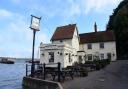 The Butt and Oyster pub is decorated with a nautical theme