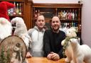 Ryan and Darren Scott, landlords of the Golden Hind, are planning a Christmas lights switch-on