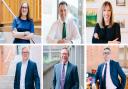 From top left to bottom right: Melanie Pilmer, Michael Batty, Selene Holden, Simon Ratcliffe, Stuart Hughes, Wayne Perrin of Greene & Greene Solicitors