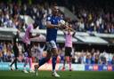 Conor Chaplin celebrates after scoring the late equaliser against Sheffield Wednesday