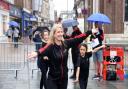 Latin and ballroom dancing at the Cornhill in Ipswich.