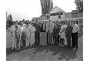 A centenary presentation to Felixstowe Cricket Club in August 1970