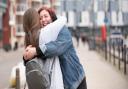 Lizzie Craig and Rachel Levitt meeting up for the first time in two years