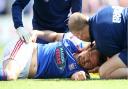 Town player Cole Skuse was knocked out during a match against Norwich. The injury was later described as not as bad as first feared was later given the all clear.