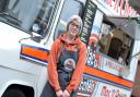 Gemma Starie with her Mac and Cheese van  Picture: SARAH LUCY BROWN