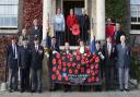 The Mayor of Bury St Edmunds, Julia Wakelam, is joined by members of the Royal British Legion to launch the 2016 Poppy Appeal in Bury St Edmunds .
Picture: Richard Marsham