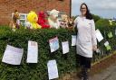 Alice has more than a dozen animals on display outside her house Picture: ALICE SIMPSON