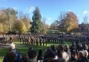 Thousands of people turned up for the Ipswich Remembrance service at Christchurch Park last year. There are likely to be even more for the Centenary. Picture: PAUL GEATER