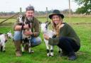 Mike Keen and Lucy Hutchings at Cedarwood Homestead