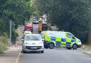 Police and paramedics were called to Valley Road in Wivenhoe