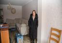 Charlotte Burch and her neighbours have seen their homes flood three times in 13 days