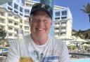 Mark Murphy enjoying his holiday in Rhodes