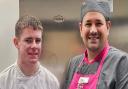 Nathan Morton (left) is set to work in a top Michelin star restaurant in London
