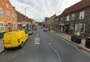 A man was seen walking naked in Brandon High Street