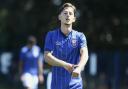 Matty Roberts celebrates his first goal.