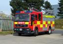 A fire broke out in a west Suffolk scrapyard