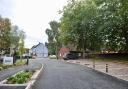 The spaces under trees at Squadron House in Martlesham Heath which a resident is unhappy about