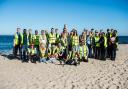 Nearly 30 people take part in East Anglia beach clean-ups