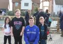 Team GB Paralympian Will Ellard opened the Darsham Playground last week