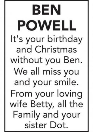 BEN POWELL