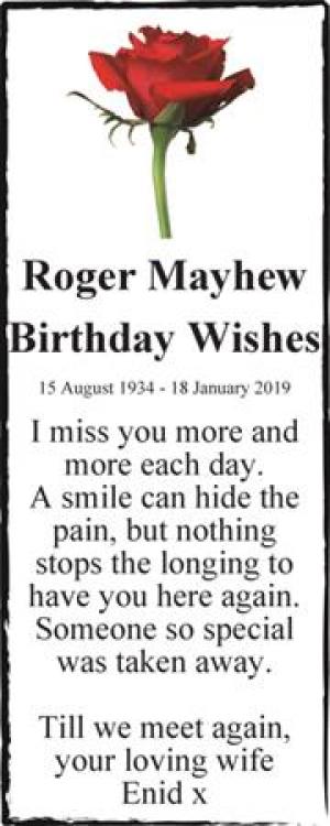 Roger Mayhew