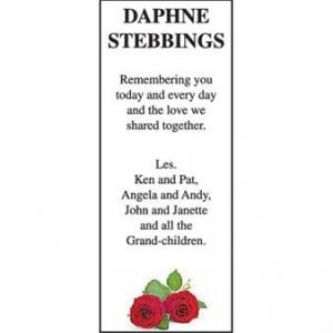 DAPHNE STEBBINGS