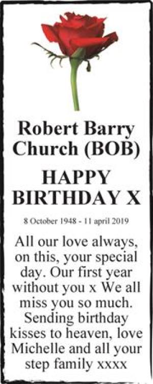 Robert Barry Church (BOB)