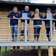 Left to right: Rebecca Thornton, Andrew Thornton, Claire Kneafsey, Nor Burcham and Melanie Miles