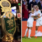 Greene King is offering free pints at Suffolk pubs to celebrate the Women's Euro final