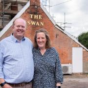 The Swan at Worlingworth has been taken over by husband and wife Tom and Emma Royall, and will reopen soon