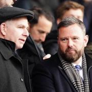 Ipswich Town majority owner Ed Schwartz (left) continues to provide chief executive Mark Ashton with funds.