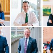 From top left to bottom right: Melanie Pilmer, Michael Batty, Selene Holden, Simon Ratcliffe, Stuart Hughes, Wayne Perrin of Greene & Greene Solicitors