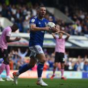 Conor Chaplin celebrates after scoring the late equaliser against Sheffield Wednesday