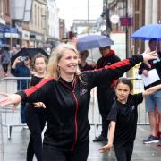 Latin and ballroom dancing at the Cornhill in Ipswich.