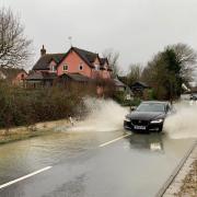 Investment to address flooding on Suffolk's roads is one of the Conservative manifesto pledges