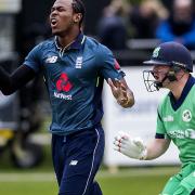 Jofra Archer (left) is in England's World Cup squad. Picture: PA SPORT